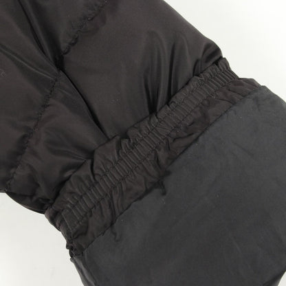 Moncler Montcles Down Jacket Flammette Flamette with Black Nylon Coat — view 9