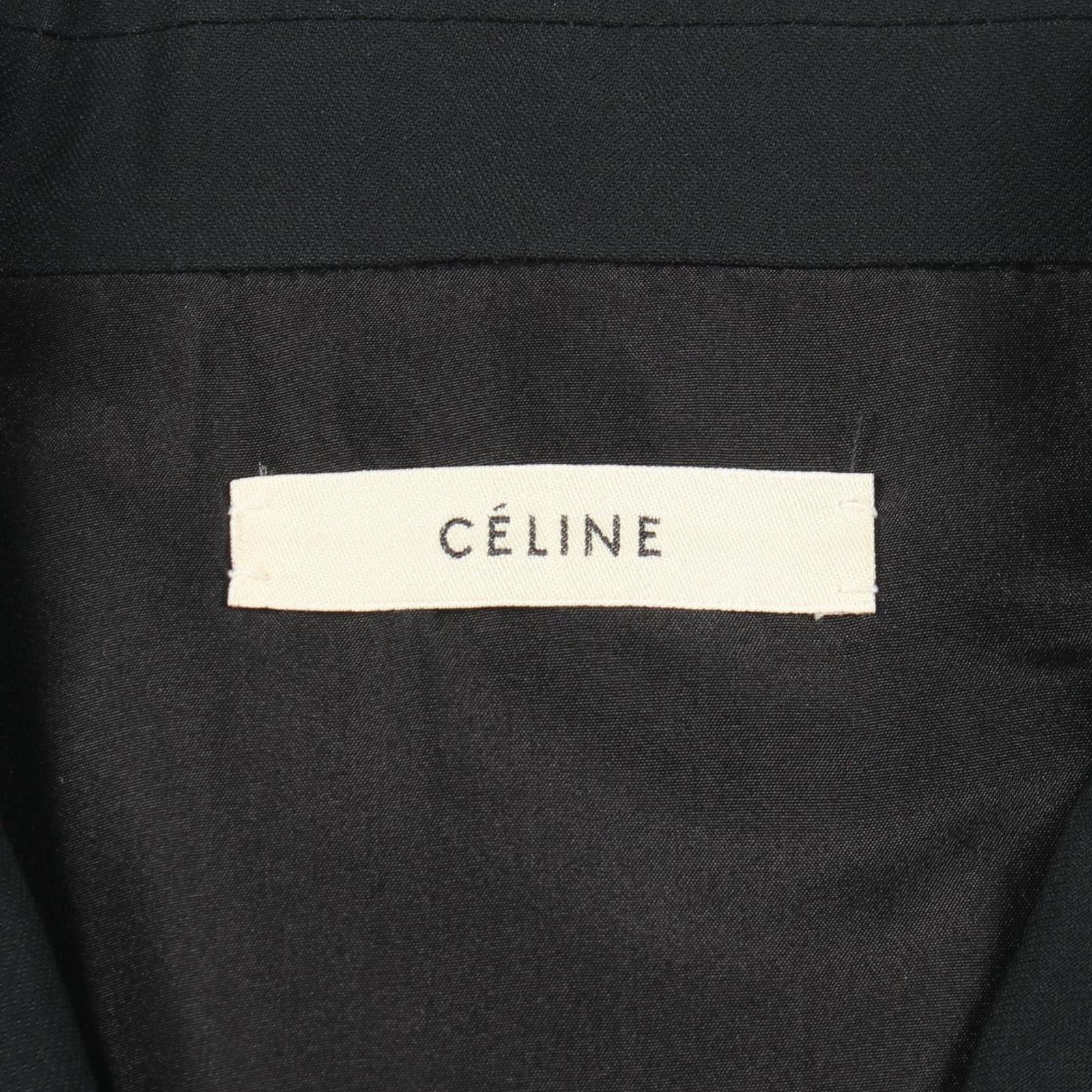 Celine Double Black Jacket — view 3