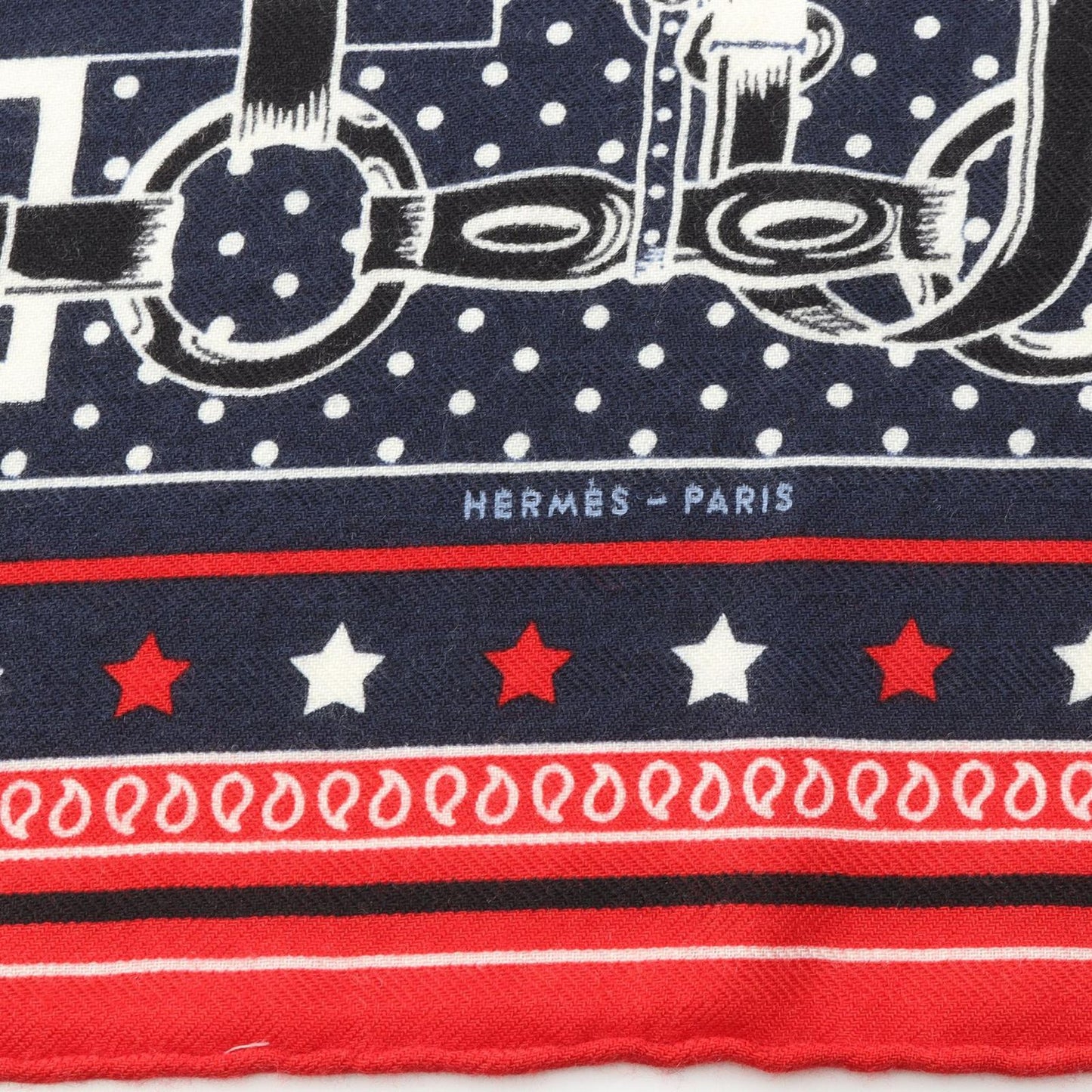 Hermes Scarf Carre 55 Disco Coaching Bandana Silk — view 4