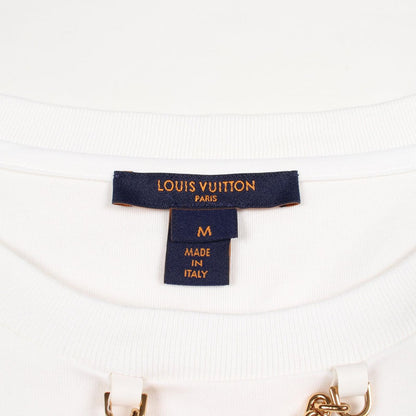 Louis Vuitton Short Sleeve T-Shirt Chain with Uol Cotton — view 3