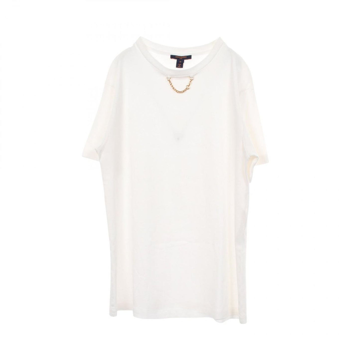 Louis Vuitton Short Sleeve T-Shirt Chain with Uol Cotton