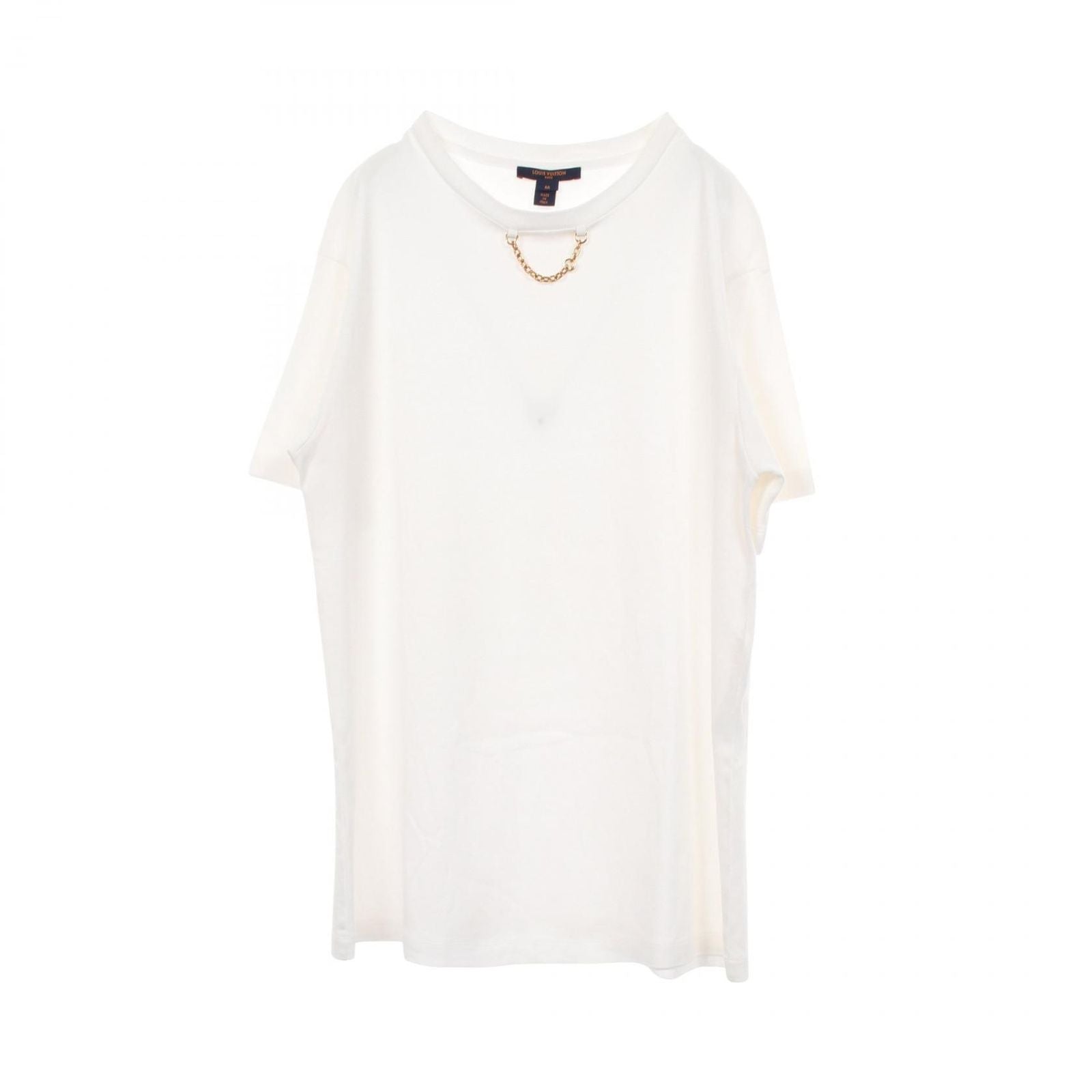 Louis Vuitton Short Sleeve T-Shirt Chain with Uol Cotton