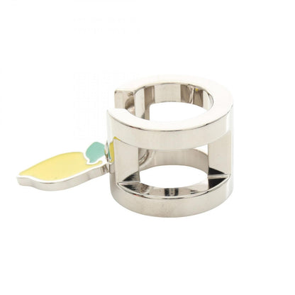 Hermes Scarf Ring Tweet ring Mini Citron — view 4