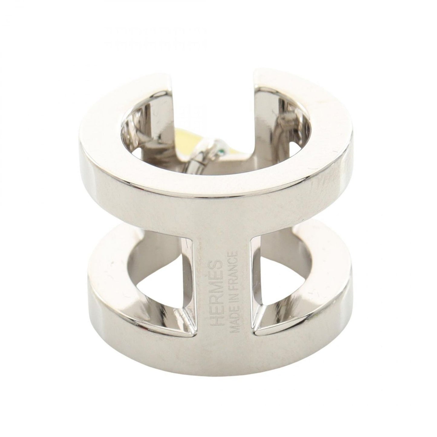 Hermes Scarf Ring Tweet ring Mini Citron — view 2