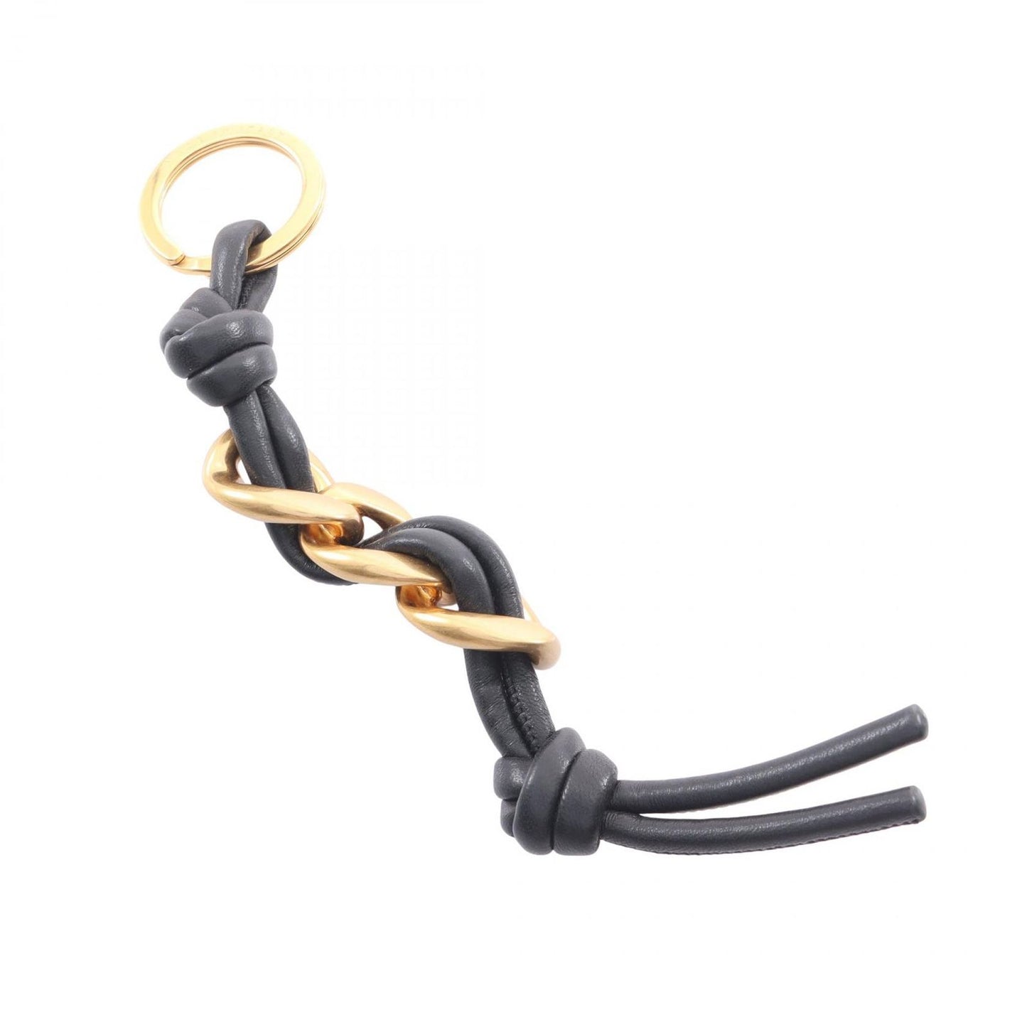 Bottega Veneta Key Holder Knot ring Leather — view 2