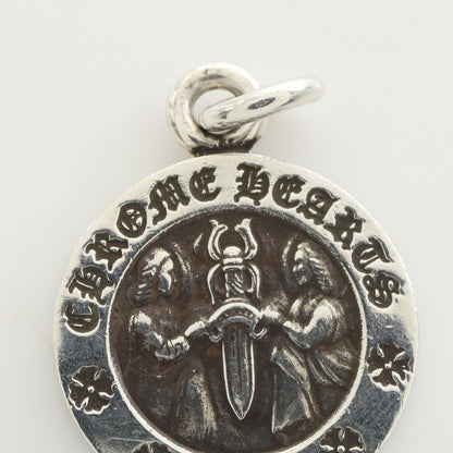 Chrome Hearts Ha Pendant Angel Medal V2 925 Sterling Silver — view 3