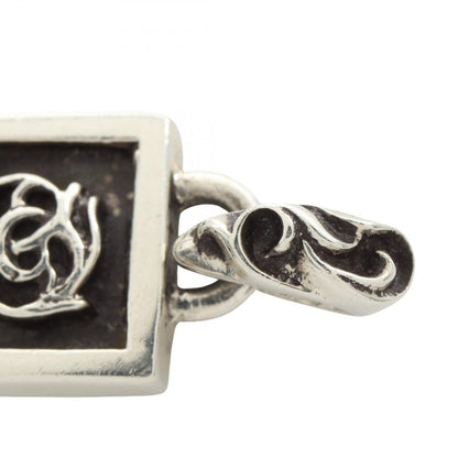 Chrome Hearts Ha Pendant Framed Flrl Friends flo Ral 925 Sterling Silver — view 4