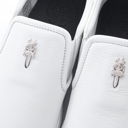 Chrome Hearts Ha Pickpocket CH Pluspatch Daga Leather CH Plus Sneakers — view 8