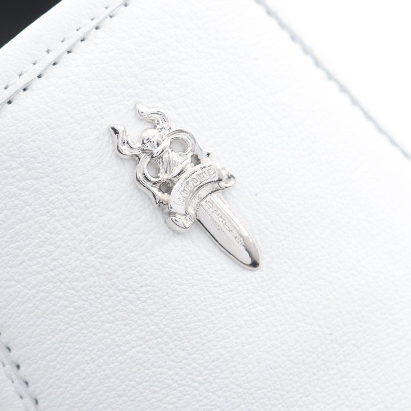 Chrome Hearts Ha Pickpocket CH Pluspatch Daga Leather CH Plus Sneakers — view 9