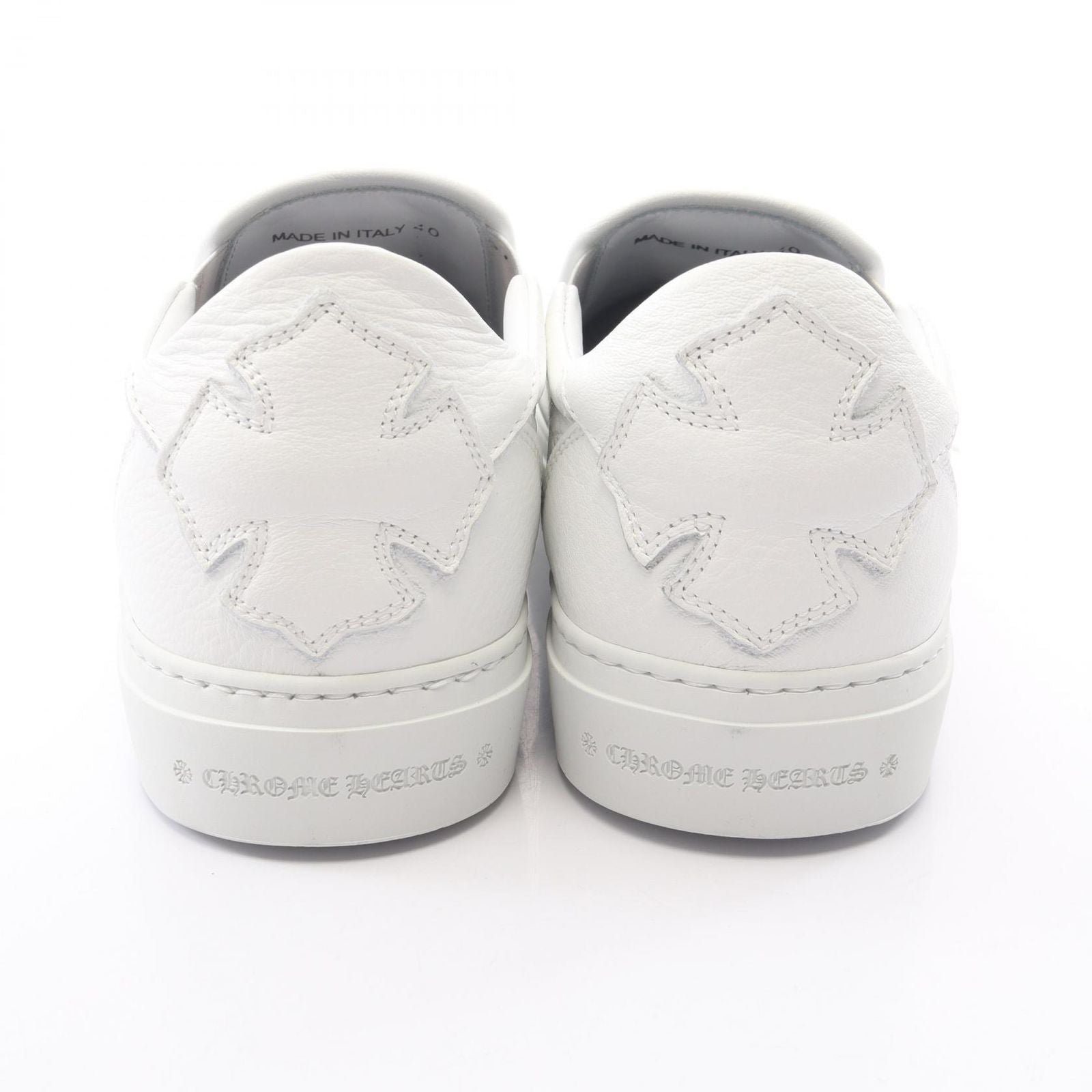 Chrome Hearts Ha Pickpocket CH Pluspatch Daga Leather CH Plus Sneakers — view 7