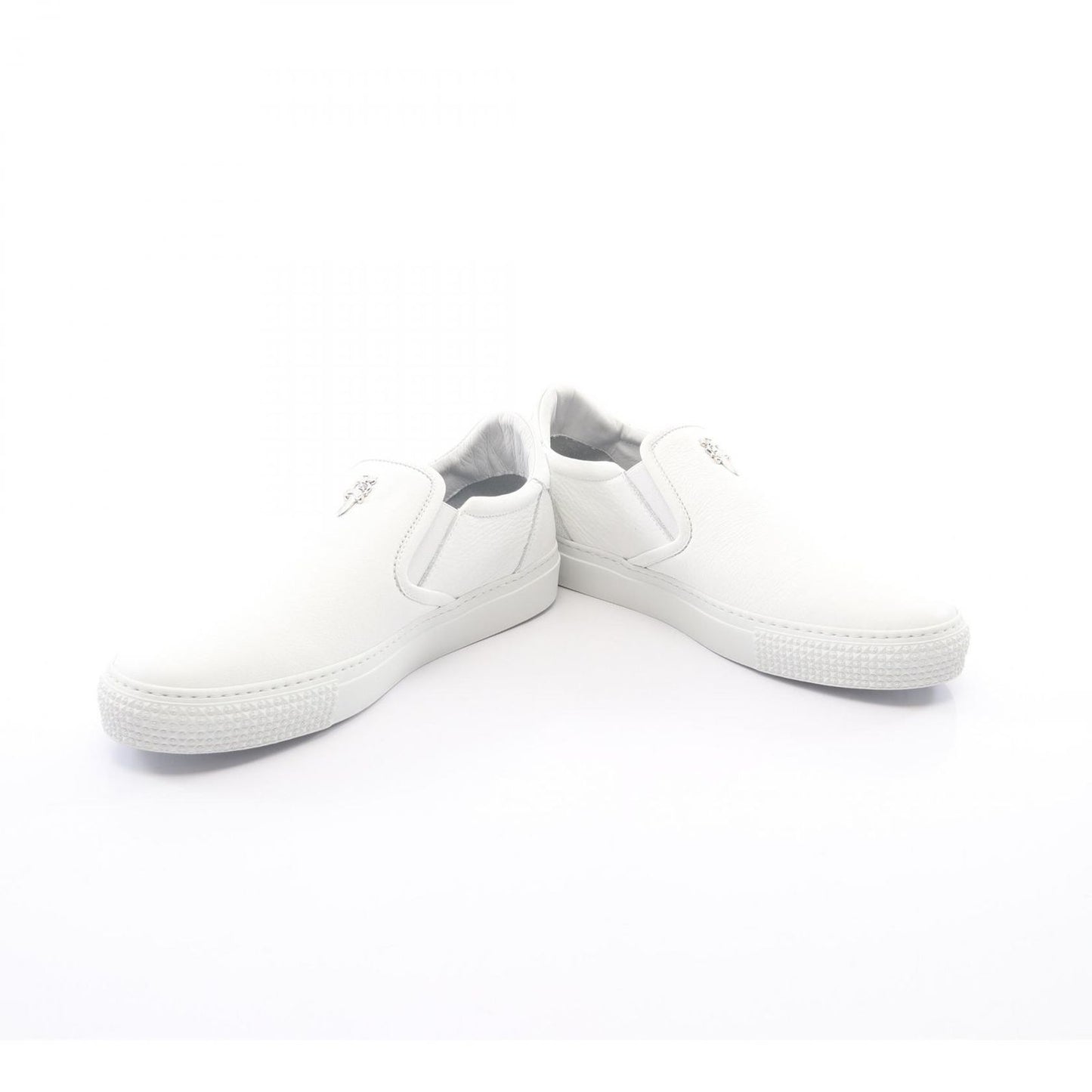 Chrome Hearts Ha Pickpocket CH Pluspatch Daga Leather CH Plus Sneakers — view 3