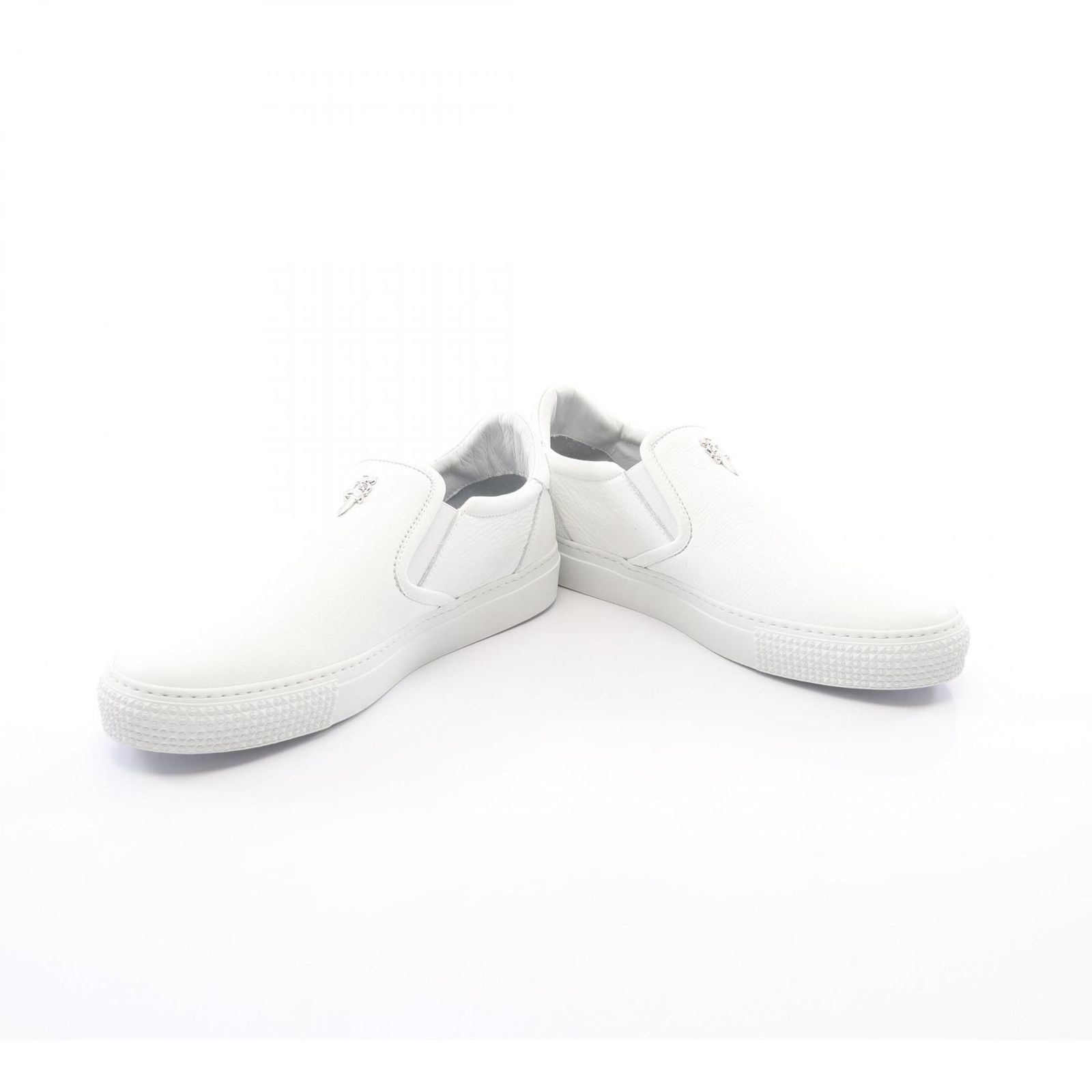 Chrome Hearts Ha Pickpocket CH Pluspatch Daga Leather CH Plus Sneakers — view 3