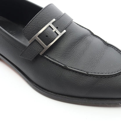 Hermes Moccasins Mont Loafers Black — view 8