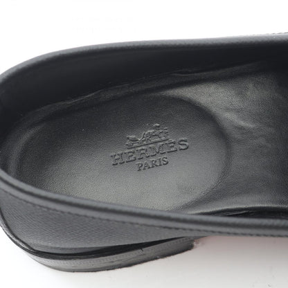 Hermes Moccasins Mont Loafers Black — view 5