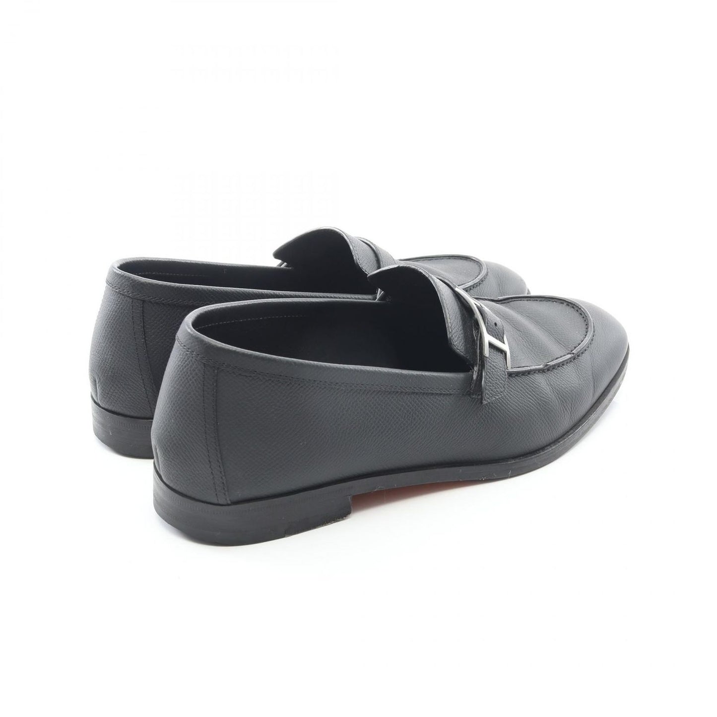 Hermes Moccasins Mont Loafers Black — view 2