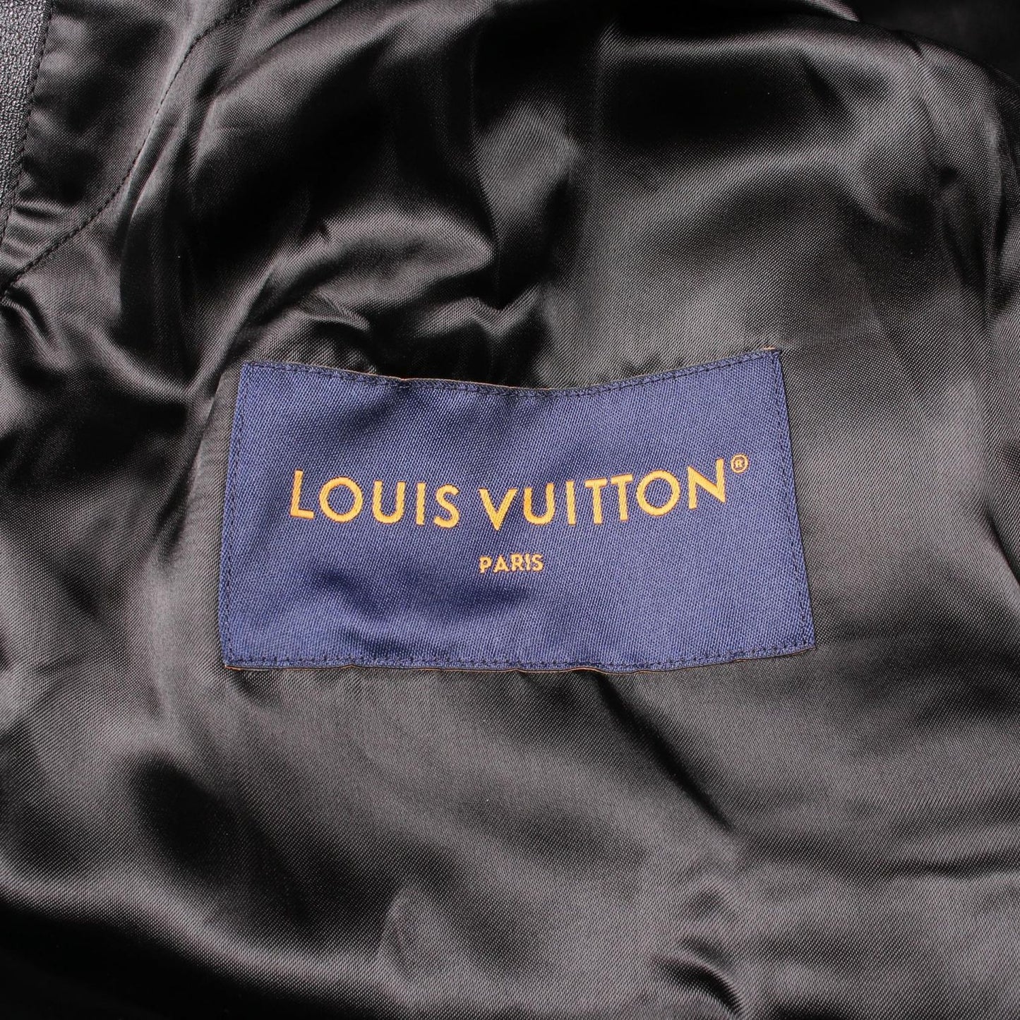 Louis Vuitton Jacket Logo cite Leather — view 3