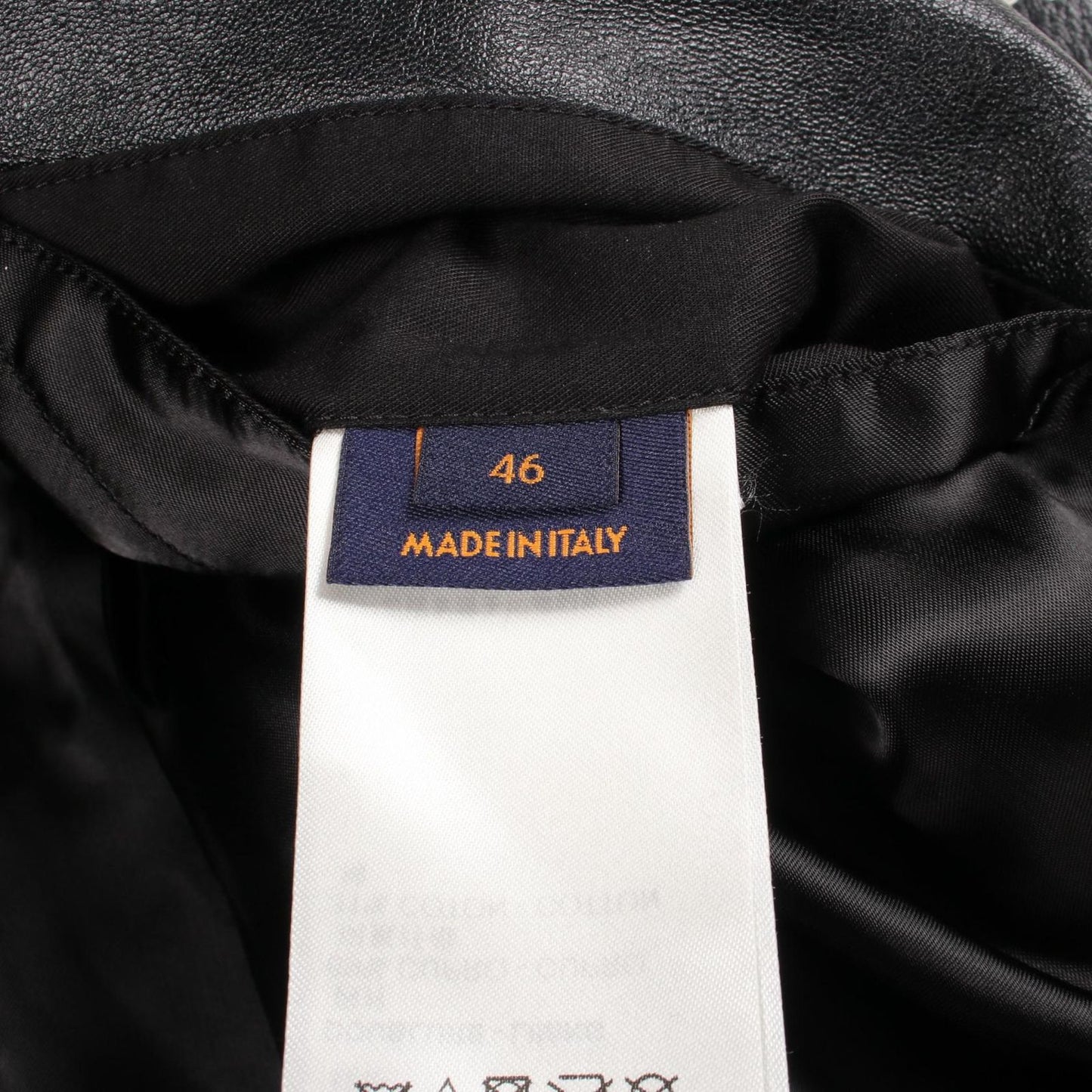 Louis Vuitton Jacket Logo cite Leather — view 6