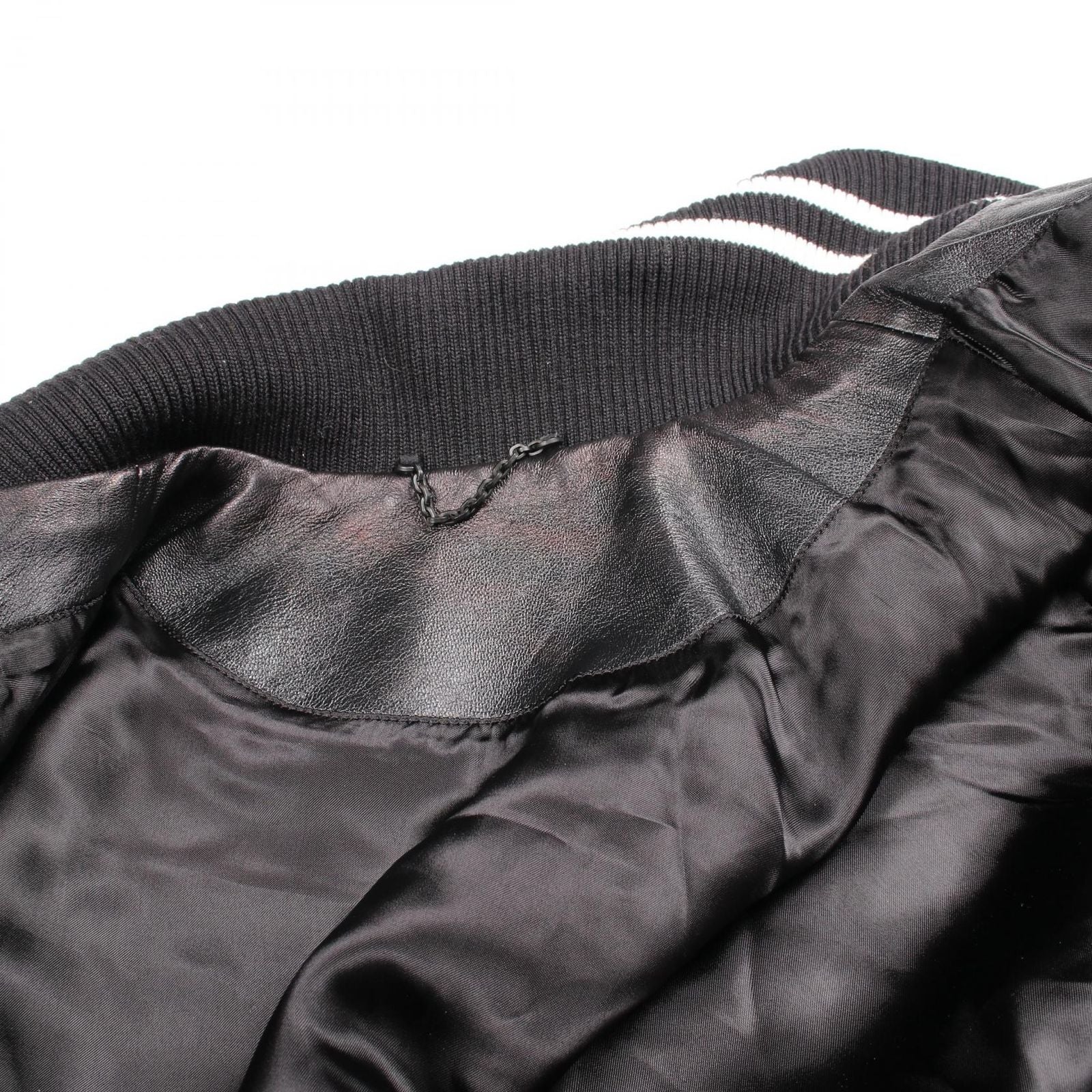 Louis Vuitton Jacket Logo cite Leather — view 7