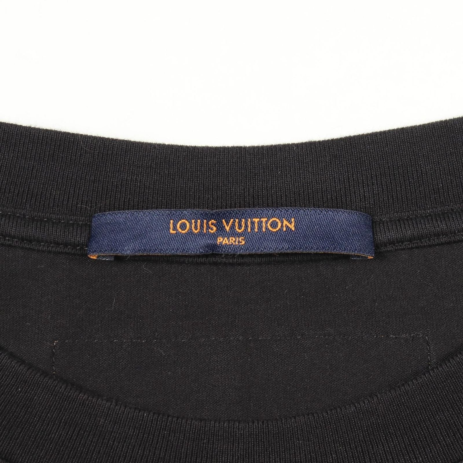 Louis Vuitton Long Sleeve T-Shirt LV Fe Printed Longpickpocket Cotton — view 3