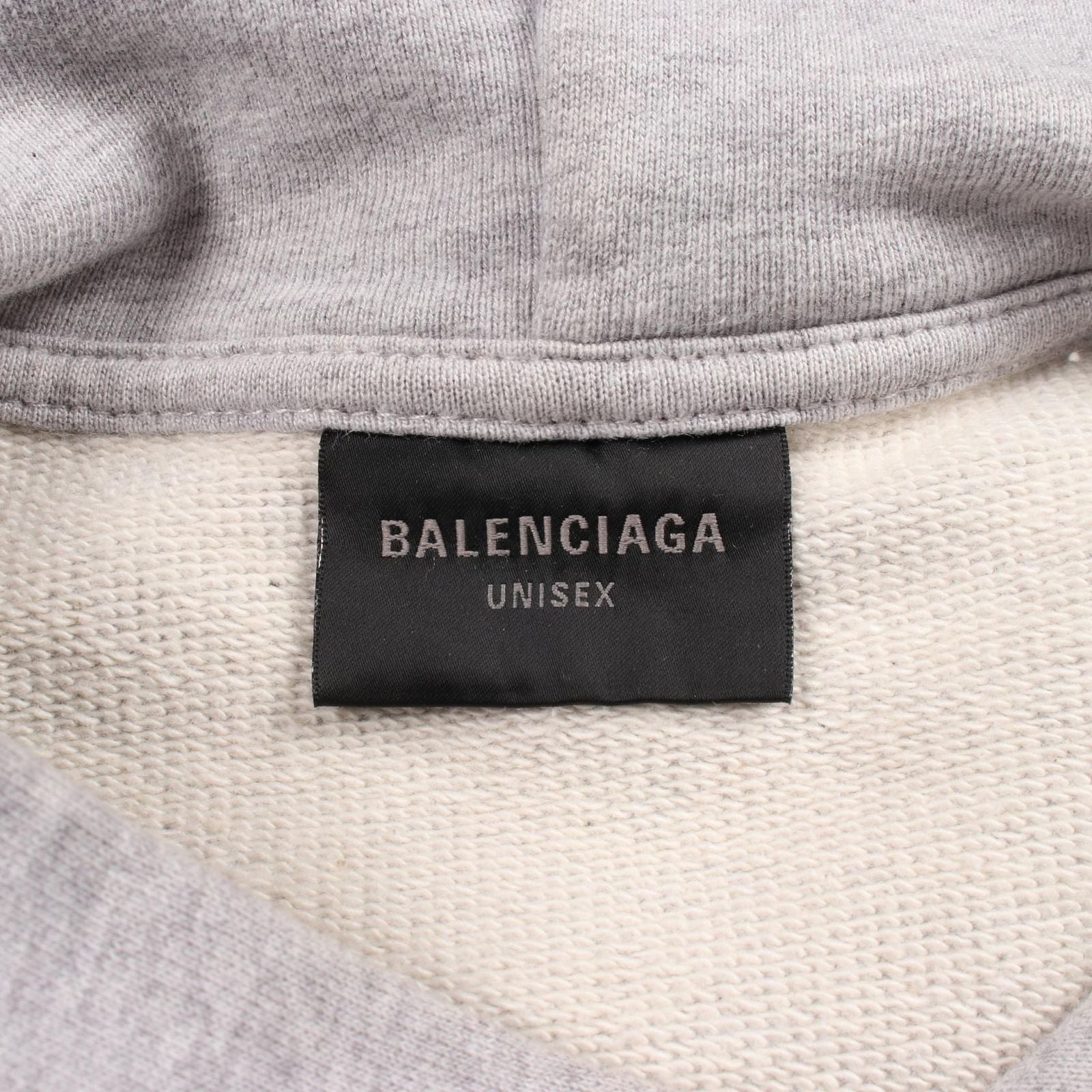 Balenciaga Hoodie Round processing No Di Processing Cotton Pullover Hoodie — view 3