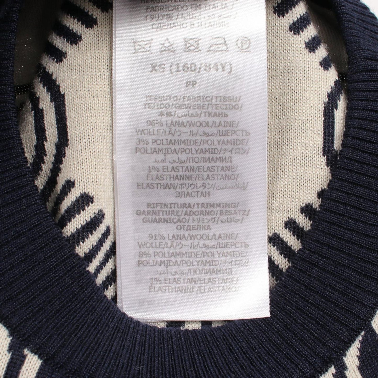 Gucci Knit GG Jacquard Short Sleeve Sweater — view 4