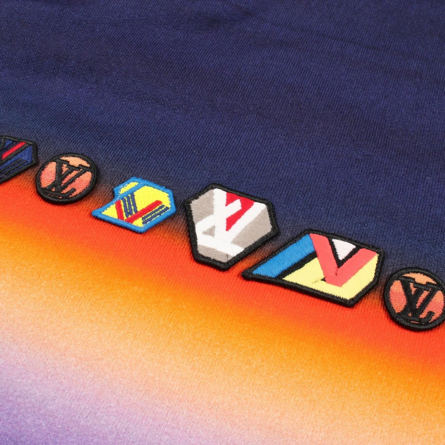 Louis Vuitton Top Tie Dye Sweatshirt Short Sleeve Nxx Cotton Sleevesweatshirt — view 5