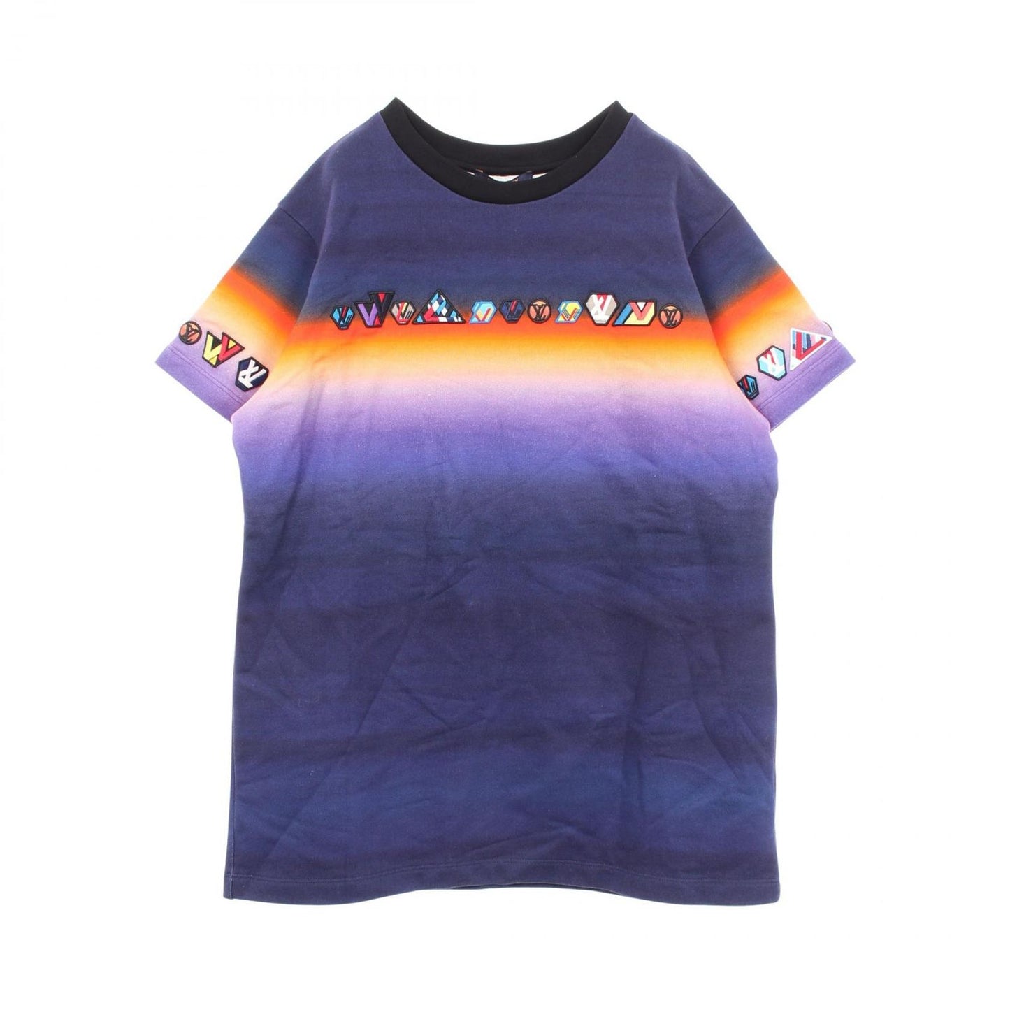 Louis Vuitton Top Tie Dye Sweatshirt Short Sleeve Nxx Cotton Sleevesweatshirt