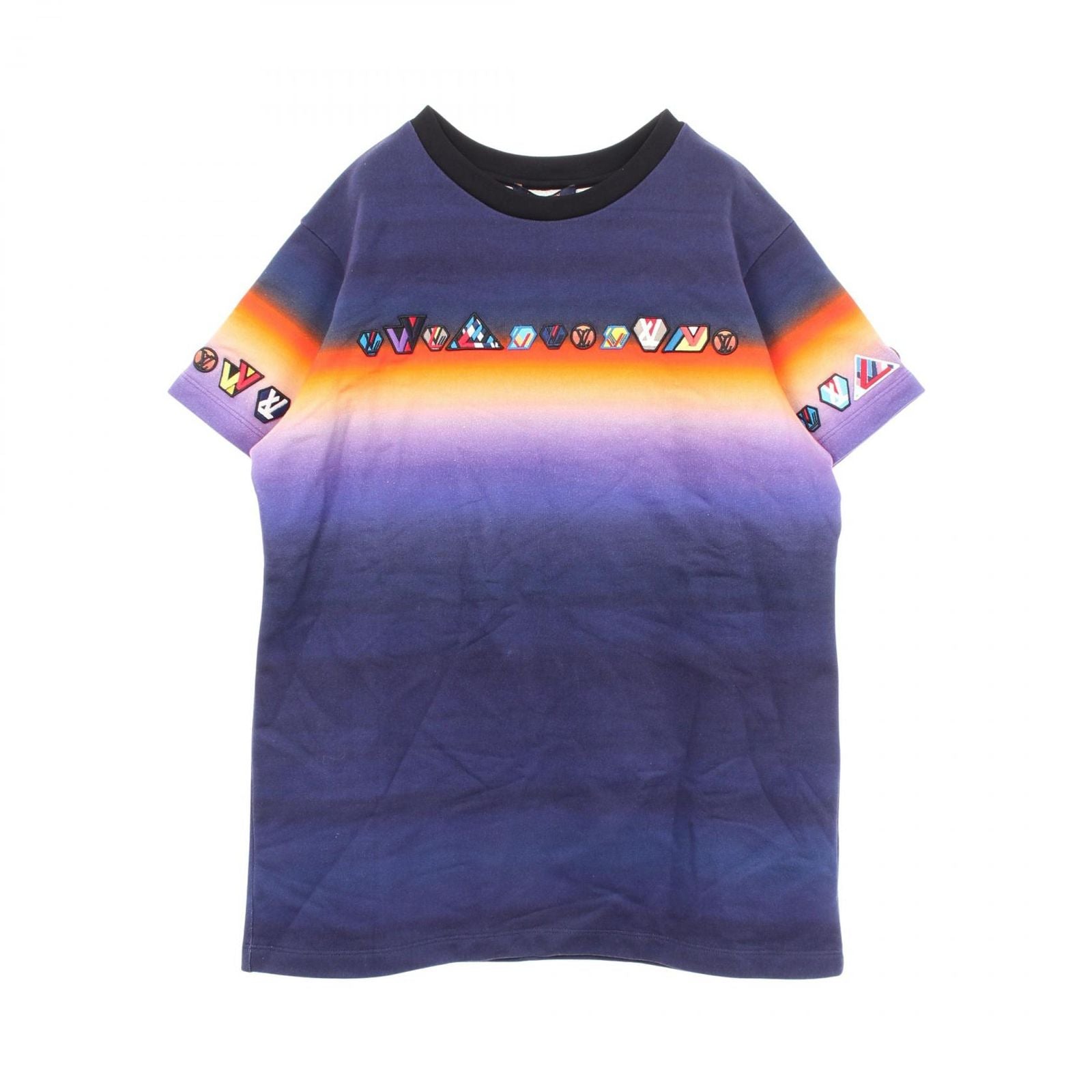 Louis Vuitton Top Tie Dye Sweatshirt Short Sleeve Nxx Cotton Sleevesweatshirt