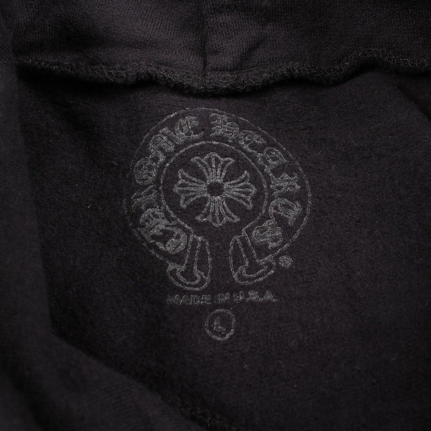 Chrome Hearts Ha Hoodie CH Logo Cotton Pullover Hoodie — view 3