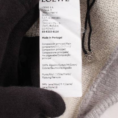 Loewe Hoodie Anagram Embroidery Cotton Pullover Hoodie — view 4