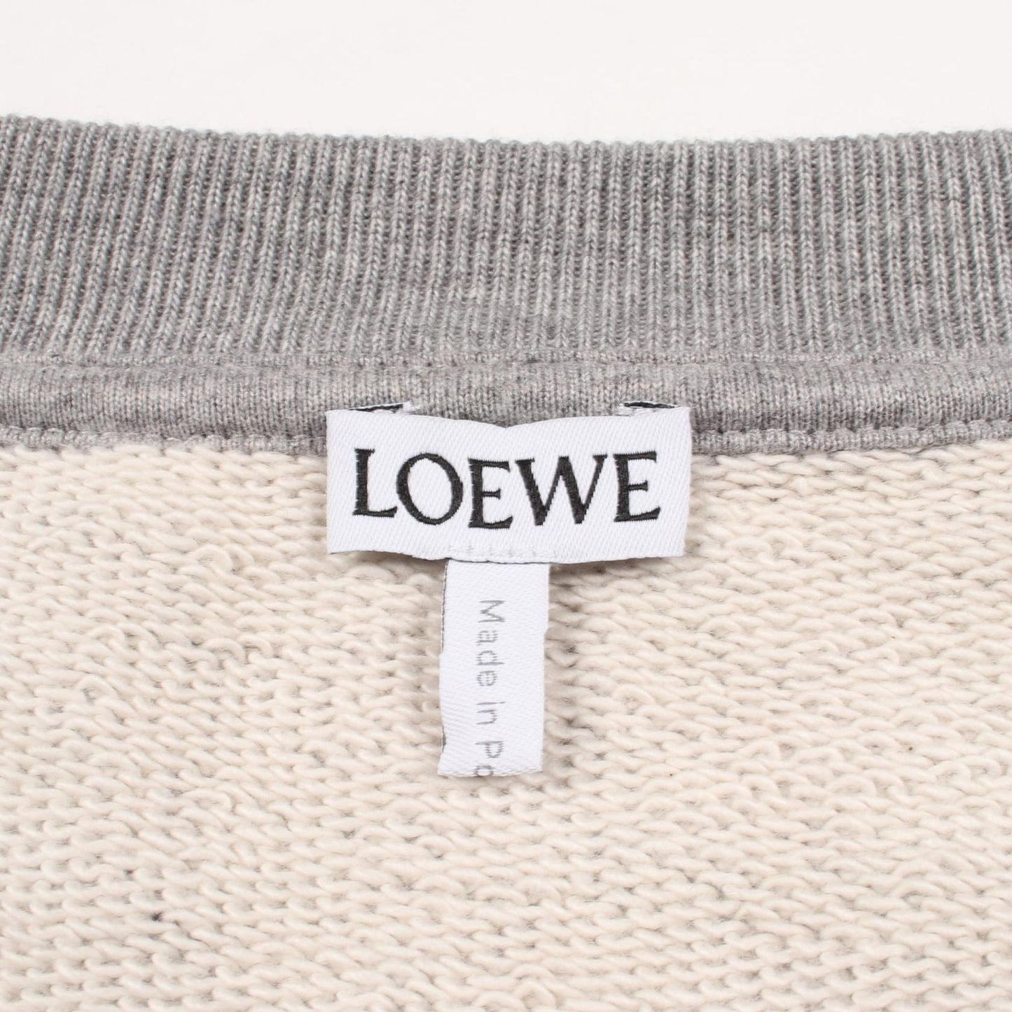 Loewe Sweatshirt Anagram Kuru Neck Cotton — view 3