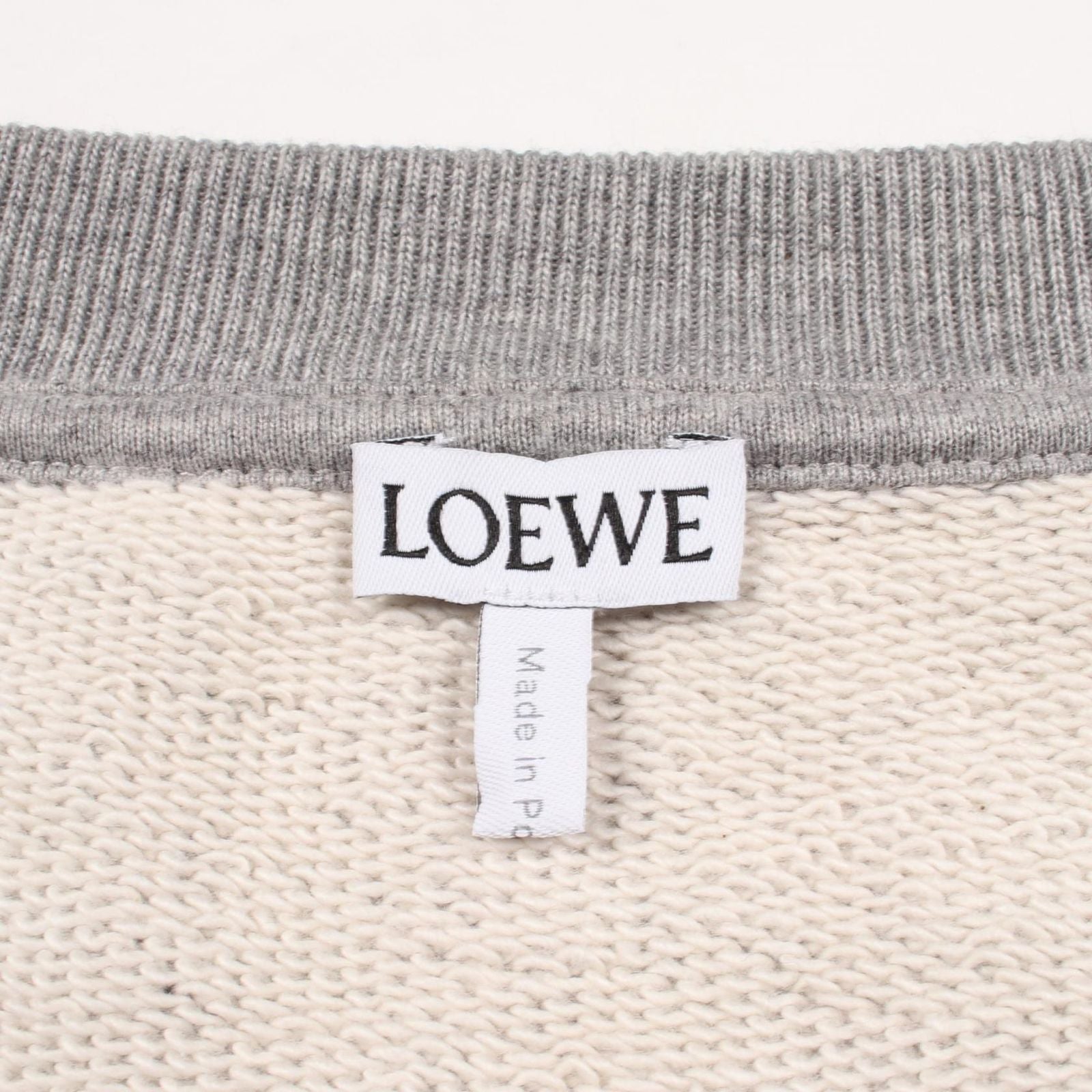 Loewe Sweatshirt Anagram Kuru Neck Cotton — view 3