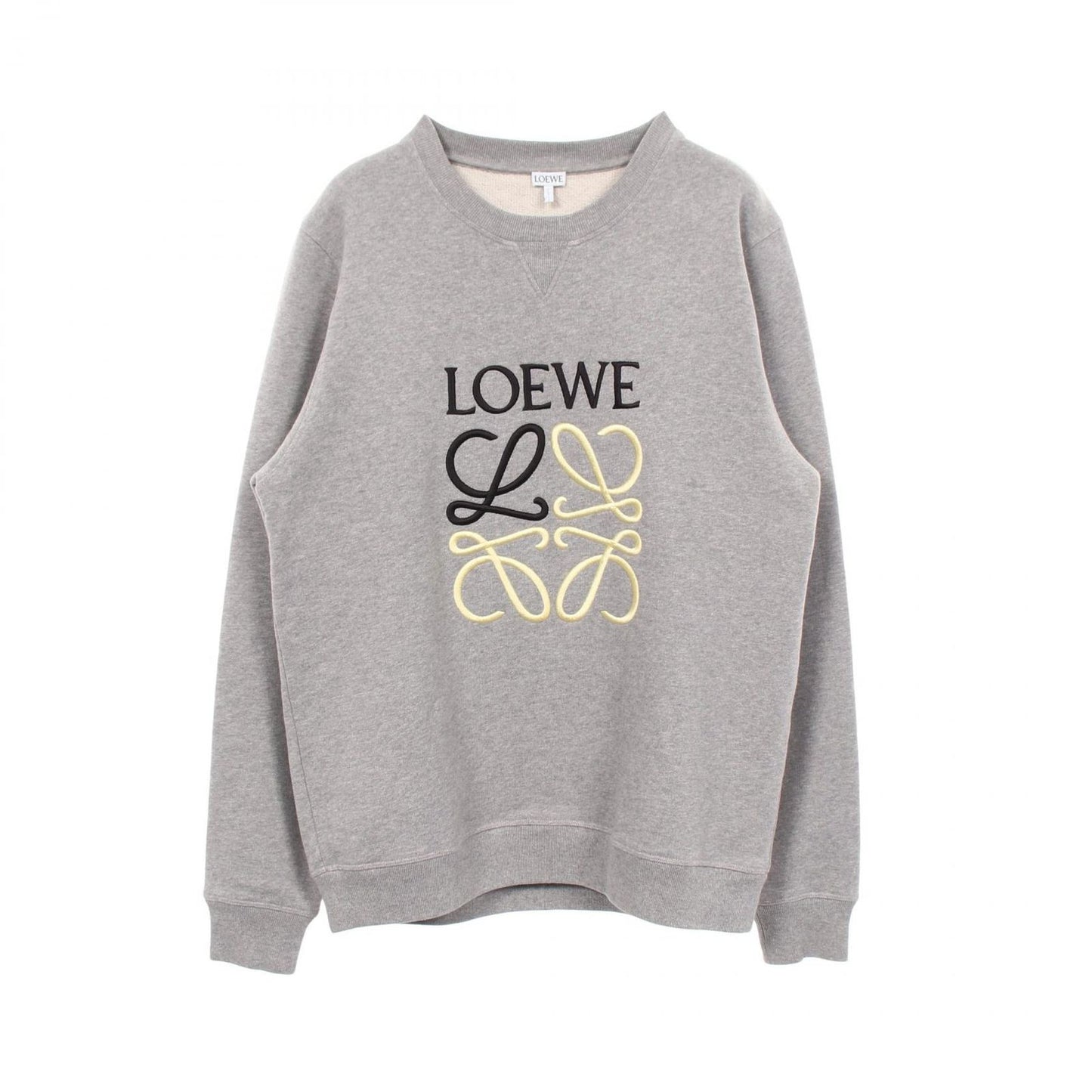 Loewe Sweatshirt Anagram Kuru Neck Cotton