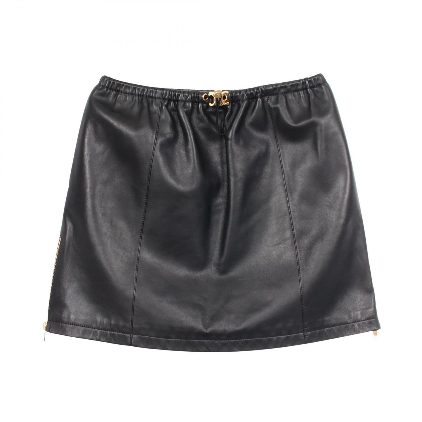 Celine Skirt Triomphe Leather