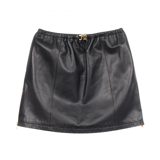 Celine Skirt Triomphe Leather