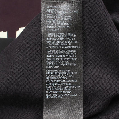 Balenciaga Dress Tape Type T-Shirt Docking Puri Cotton — view 5