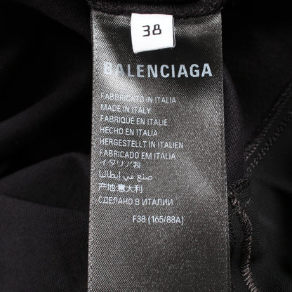 Balenciaga Dress Tape Type T-Shirt Docking Puri Cotton — view 4