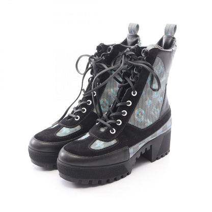 Louis Vuitton Boots Laureate Line Monogram Shaw Leather