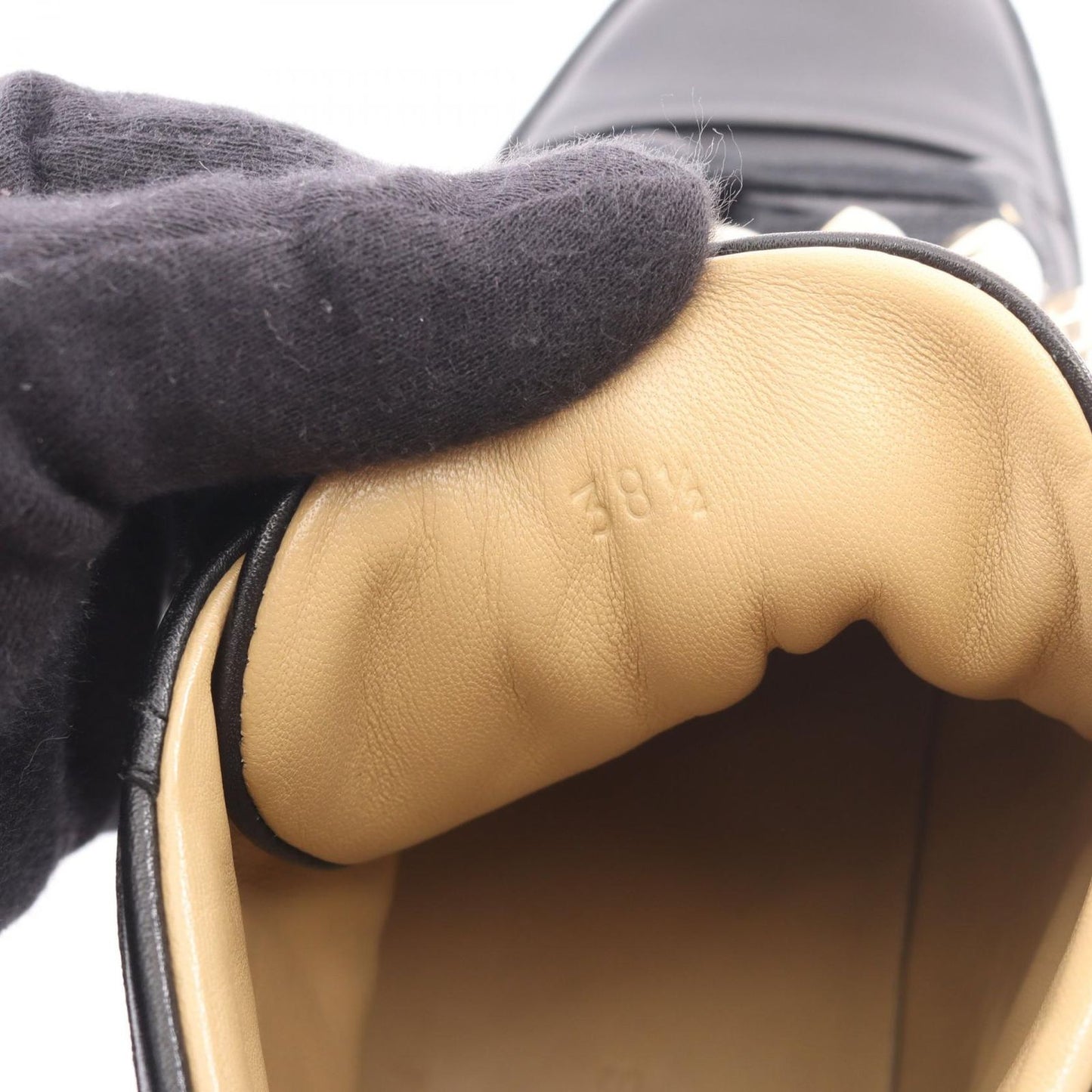Hermes Sneakers Lenox Collier de Chien Studsbelt Leather — view 7