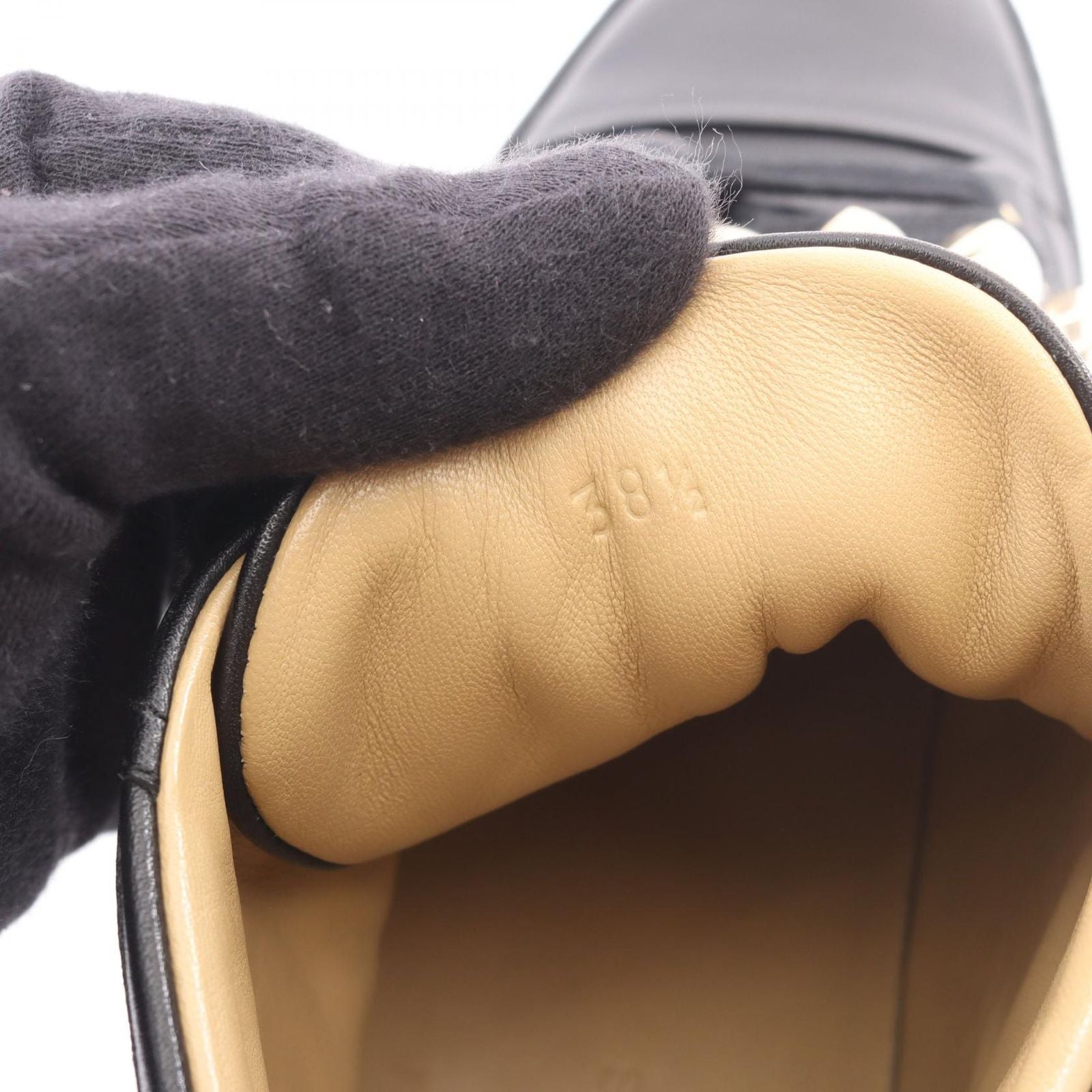 Hermes Sneakers Lenox Collier de Chien Studsbelt Leather — view 7