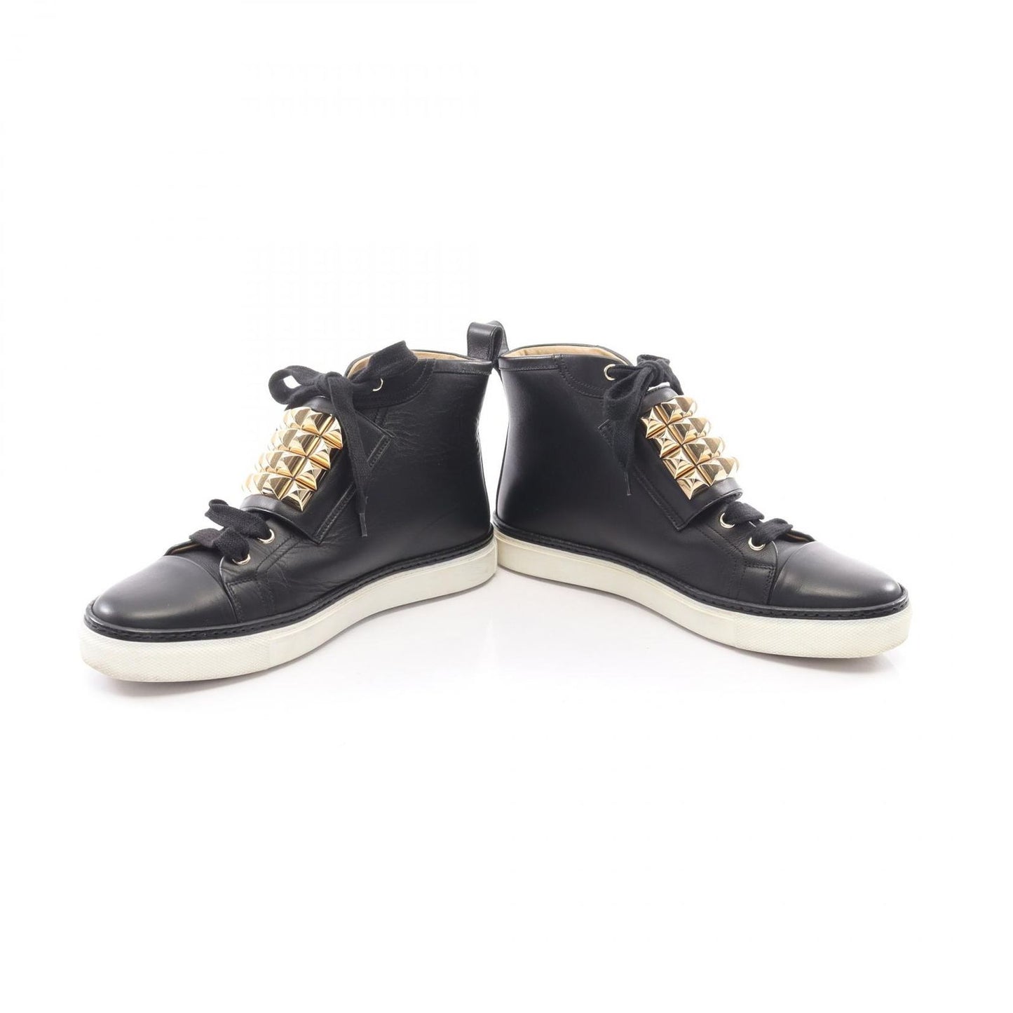 Hermes Sneakers Lenox Collier de Chien Studsbelt Leather — view 3