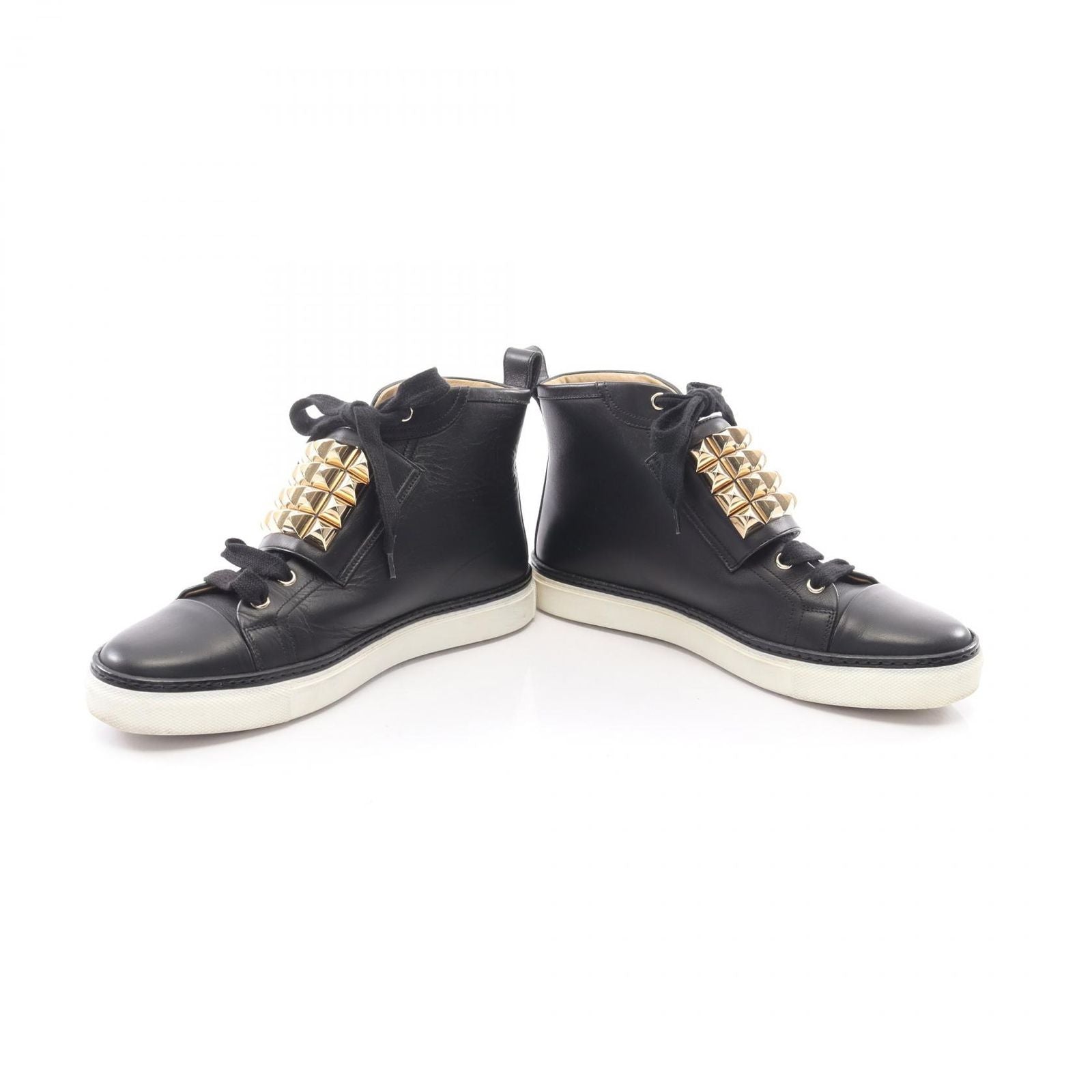 Hermes Sneakers Lenox Collier de Chien Studsbelt Leather — view 3