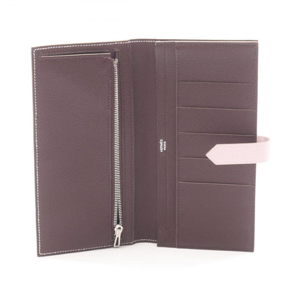 Hermes Bi Foldlong Wallet Bearn Souffle Verso vape juserie — view 3