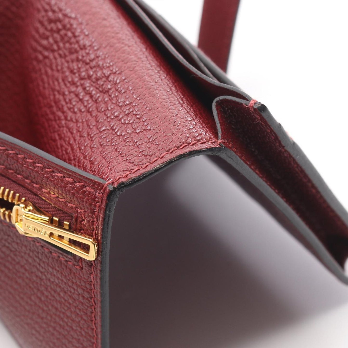 Hermes Bi Foldlong Wallet Bearn Souffle ju shu — view 7