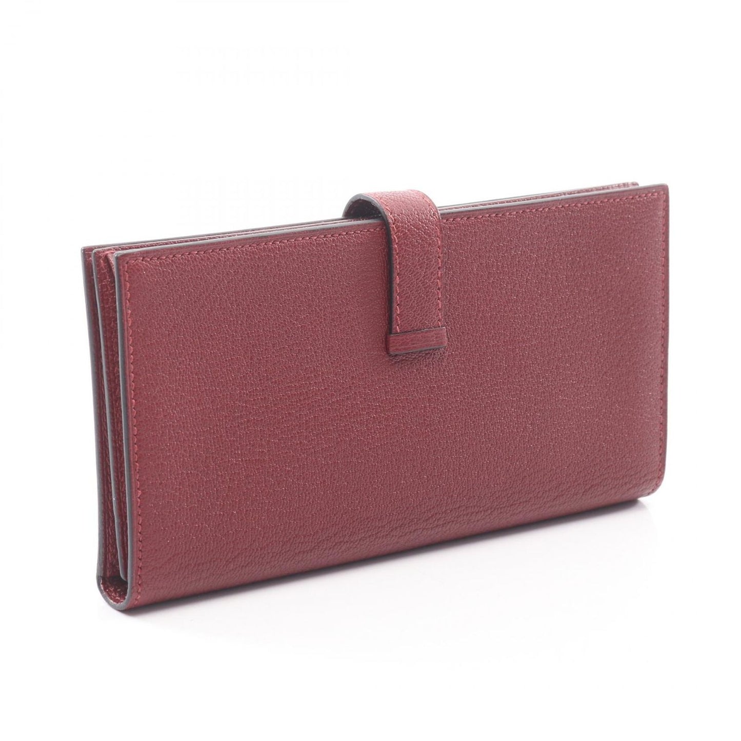 Hermes Bi Foldlong Wallet Bearn Souffle ju shu — view 2