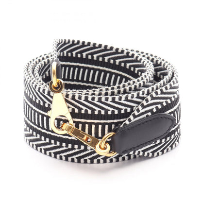 Hermes Shoulder Strap Bandouliere Sangre Kaval Black White