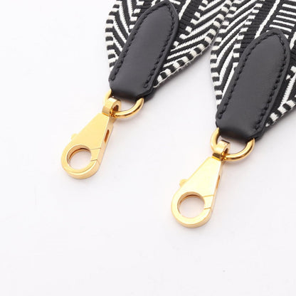 Hermes Shoulder Strap Bandouliere Sangre Kaval Black White — view 3