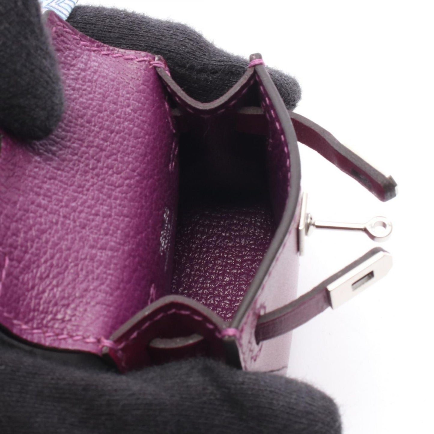 Hermes Charm Kelly Tweet Anemone Silk — view 3
