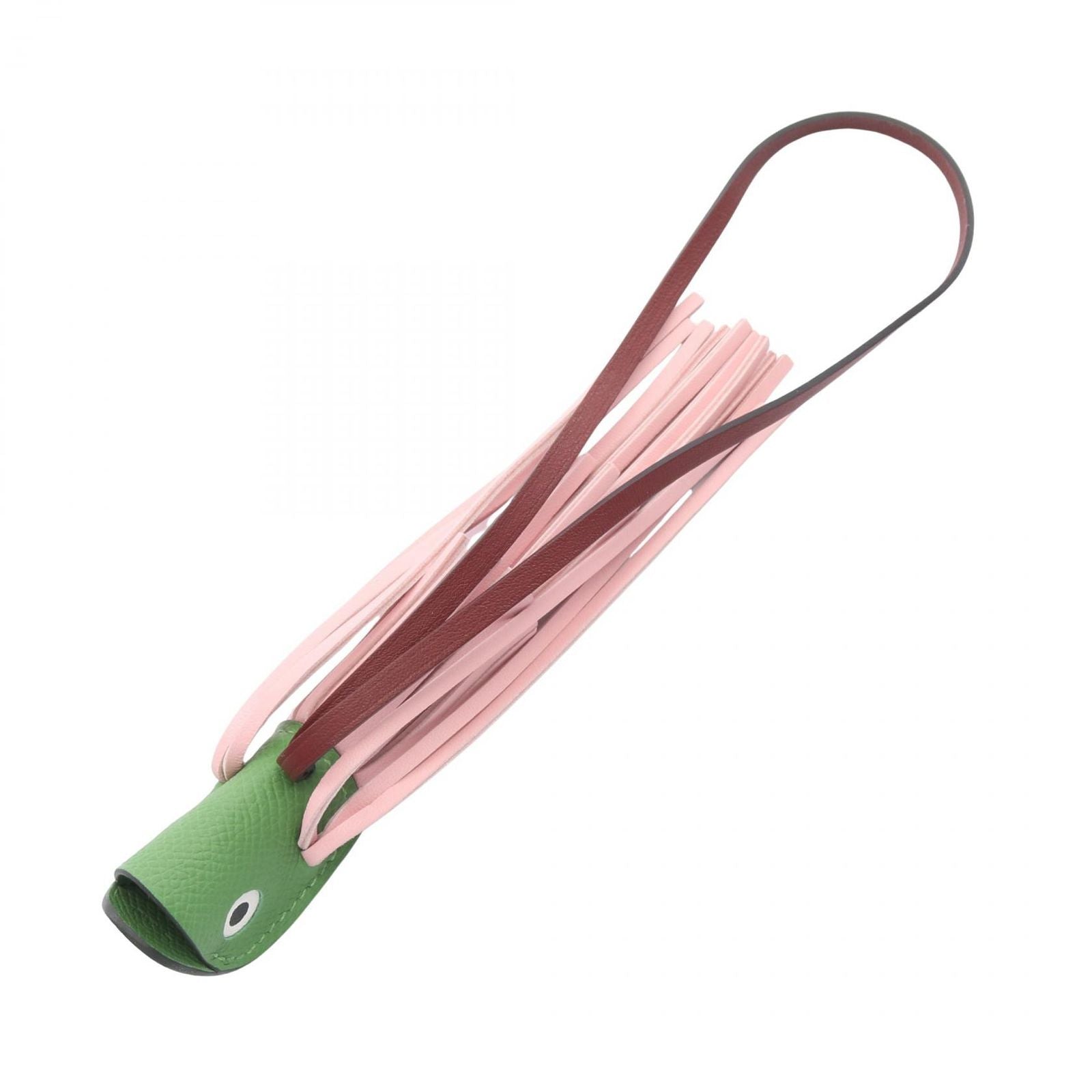 Hermes Charm Poisson zusakura Vert Yucca ju shu Keychain