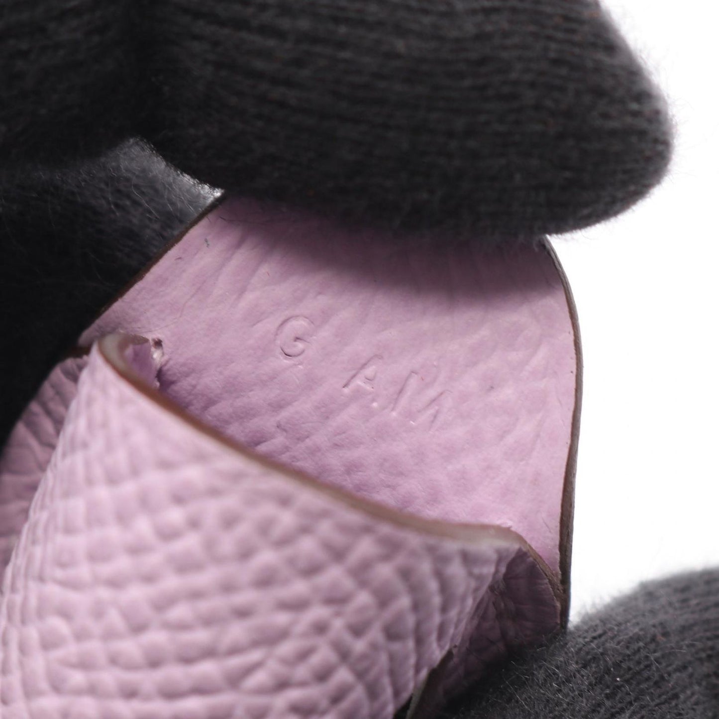 Hermes Charm Poisson Gimo Purple Keychain — view 4